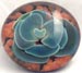 Blue Moon-- Glass Paperweight Button