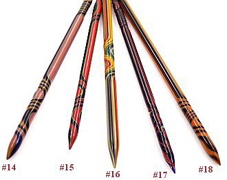 Circular Knitting Needles in Glass from Ernst Glass