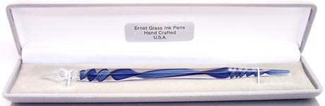 Flameworked Glass Dip-Style Pens Pens  using Borosilicate Glass -- Shop On-Line